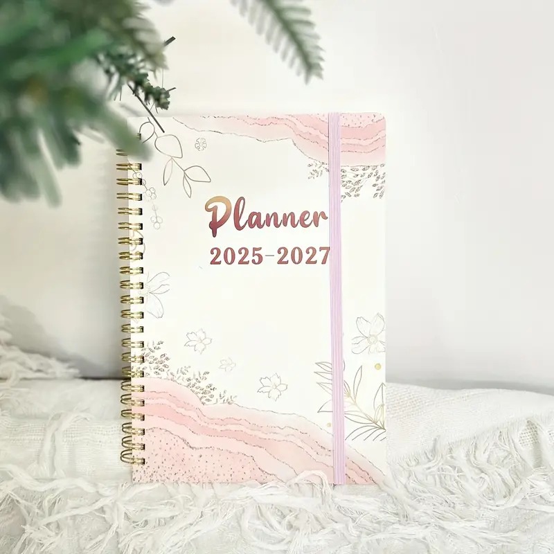3- års månedlig planlegger, jan - des, månedlig planlegger/kalender  , 36- måneders kalender, jul: Lilla / A7