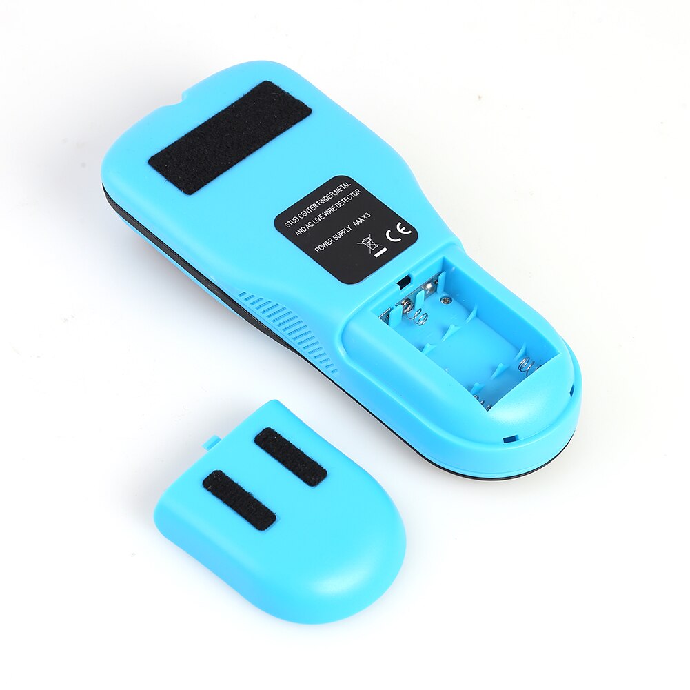 3 in 1 Metal Detector AC Voltage Live Cable Wire Wood Pipe Finder Stud Locator Wall Scanner Detector with Audio Alarm