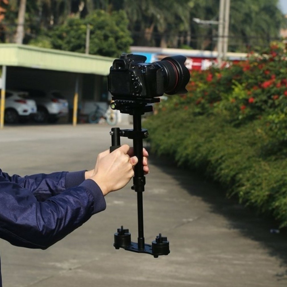 Estabilizador de vídeo portátil de aleación de aluminio S40 40cm para Steadycam Steadicam estabilizador para cámara Canon Nikon Sony DSLR