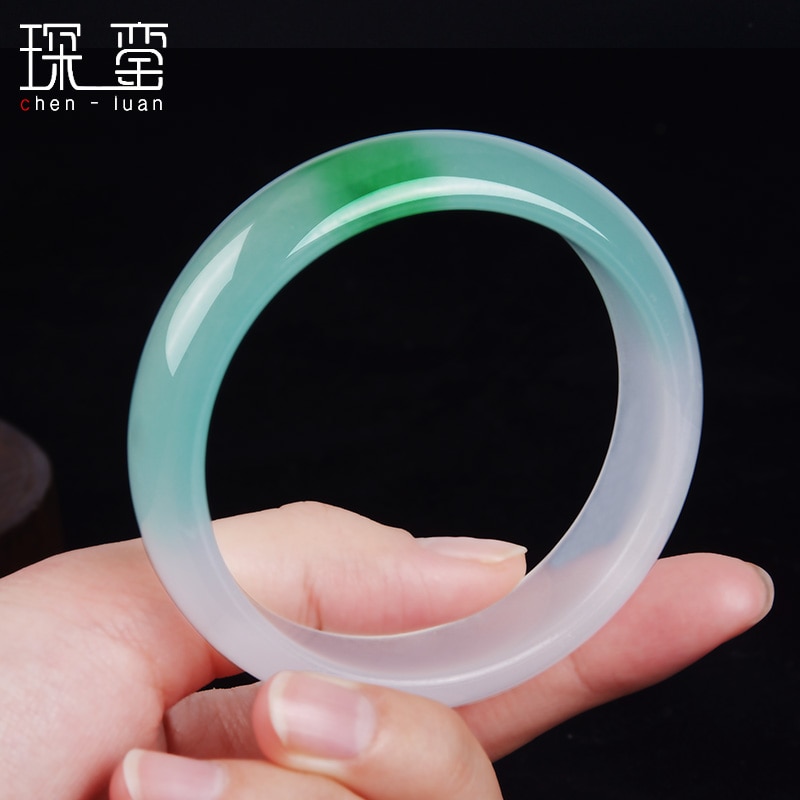 Chinese Groene Jade Armband 54-66Mm Charm Sieraden Mode Accessoires Hand-Gesneden Man Vrouw Luck Bangle Amulet P10