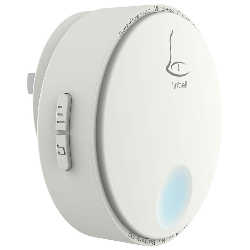 Doorbell Automatic Power Generation Smart Wireless Bell Remote Waterproof No Batteries One By One Hotel Pets