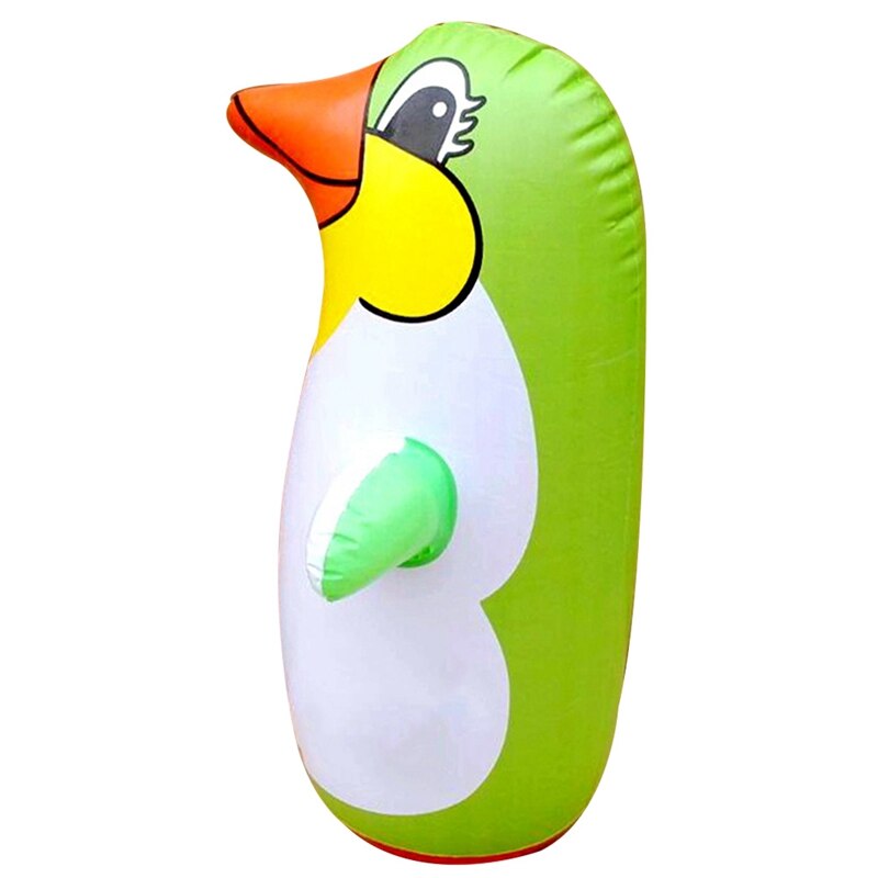 Juguetes cognitivos educativos de 36CM para niños, juguete inflable de pingüino, vaso de pingüino colorido, juguetes inflables para niños, globo Animal