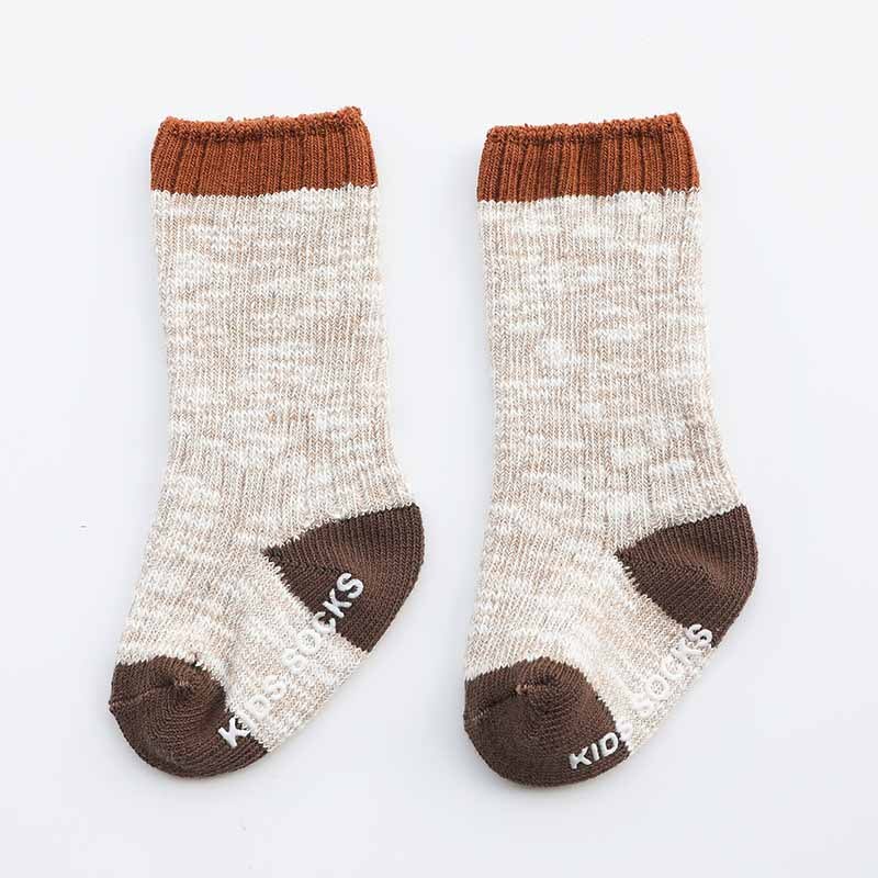 Knit Warm Baby Socks Soft Infant Toddler Newborn Socks neonato Winter Thicker Baby Girl Boy Long Socks Anti Slip Born Sock