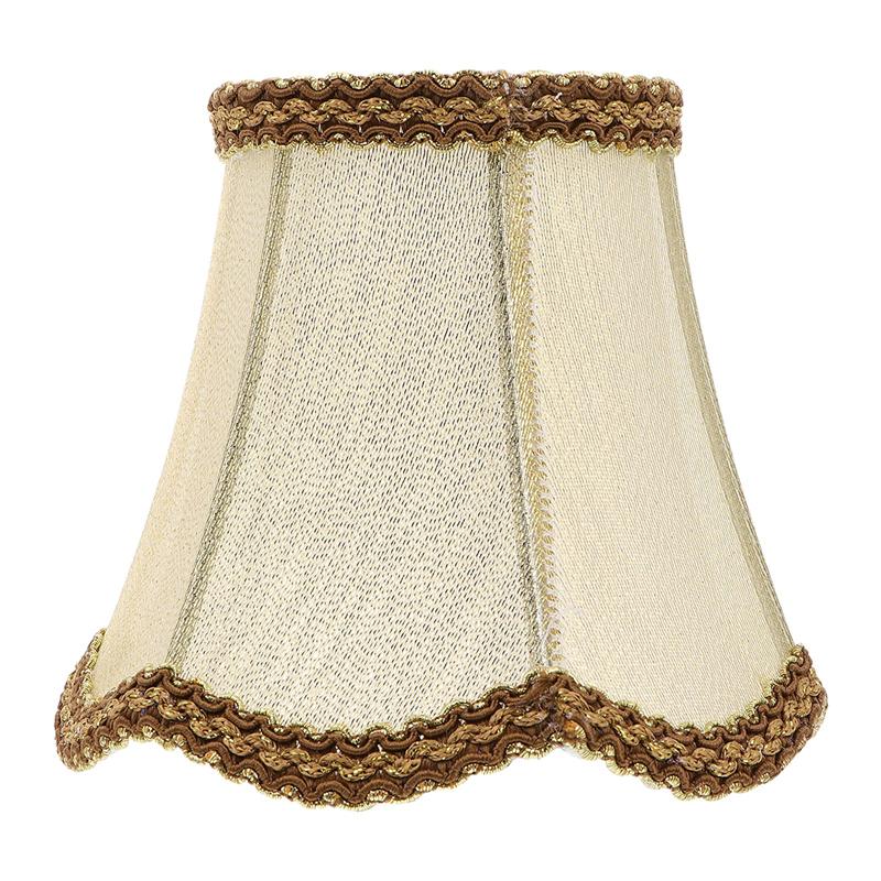 1Pc Retro Doek Lamp Fittings Cover Doek Lampenkap Vloerlamp Accessoire Stof Lampenkap Hanglamp: Golden