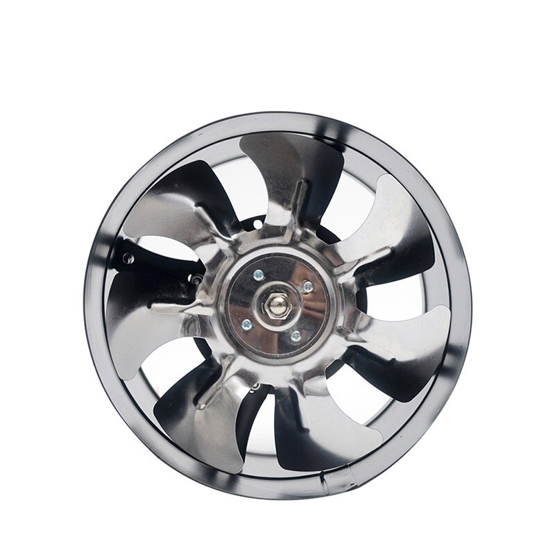 Round duct exhaust fan 8 inch bathroom powerful silent ventilation fan turbo kitchen exhaust fan
