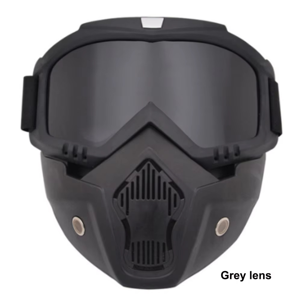 Goggles Full Face Hd Transparent Fog-proof Sand-proof Electric Welding Protective Glasses Versatile Breath-proof Windproof Mask