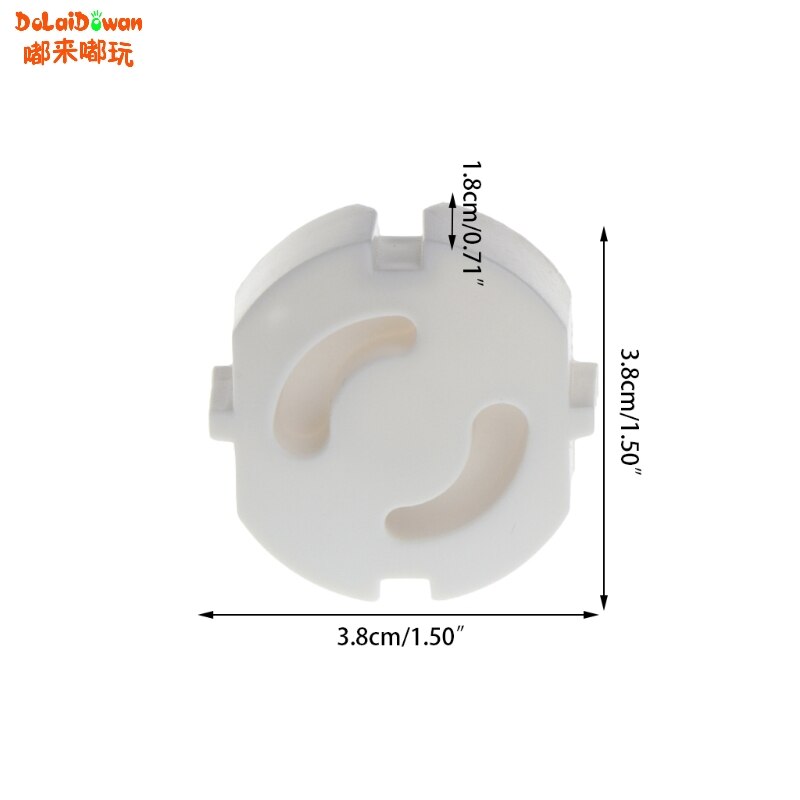 Franse Standaard Baby Veiligheid Stopcontact Stopcontact Baby Veiligheid Beschermkap Veiligheid Tegen Elektrische Schokken 10 Stks/partij