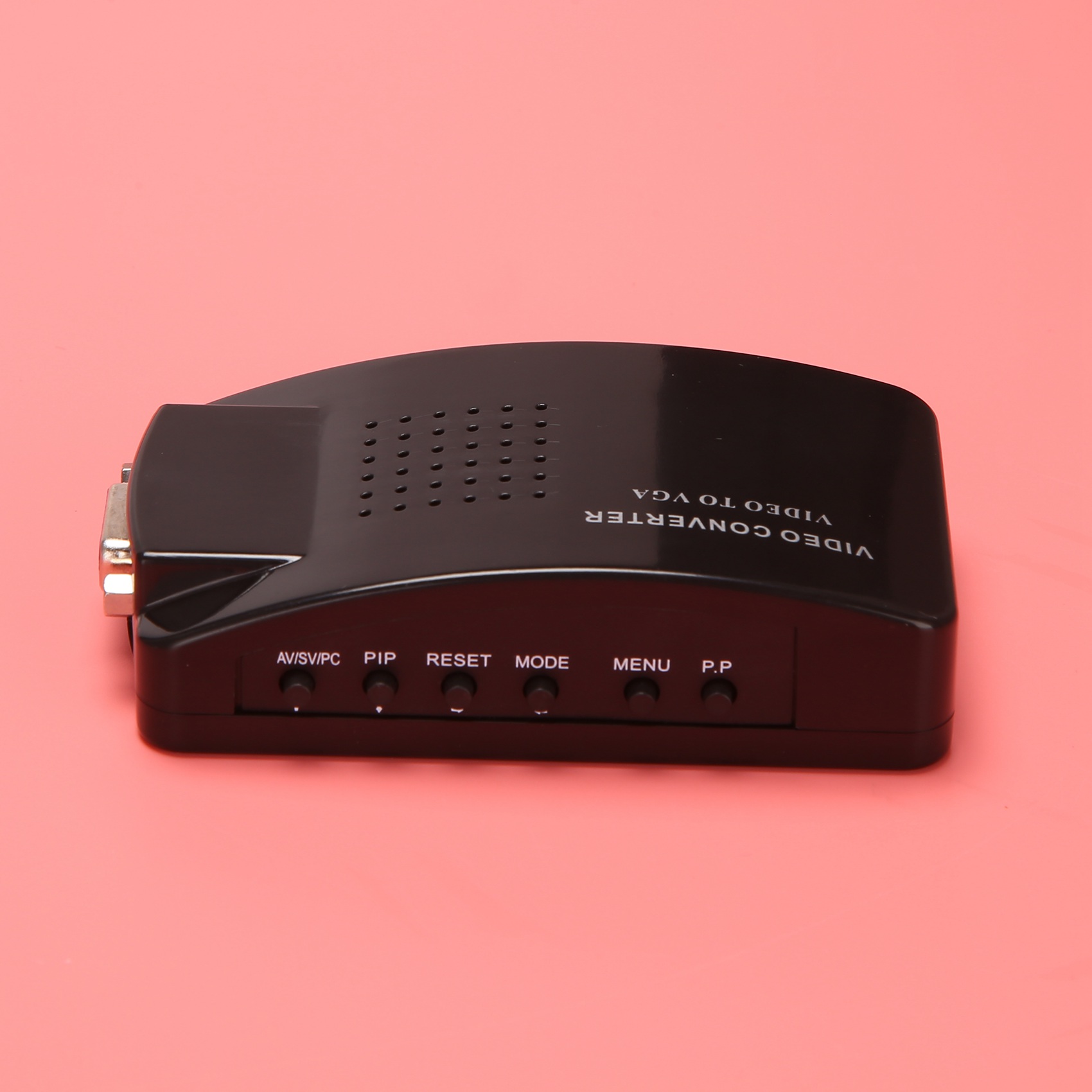 Av Naar Vga Adapter Rca Vga Converter Pc Rca Composiet S-Video Av Ingang Naar Pc Vga Lcd Output Converter Schakelkast