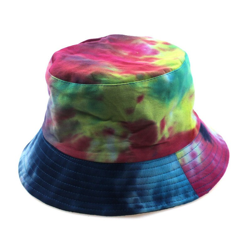 2020 lato wiązanie barwnik kapelusz typu wiaderko czapki wędkarskie damskie płaskie rybacy czapki moda nowy harajuku kapelusz Korea dla obu płci