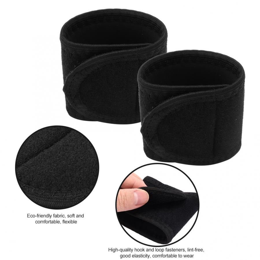 2pcs Wrist Support Adjustable Wrist Brace Sports Training Pain Sprain Wrist Protective Wrap for Different Sports