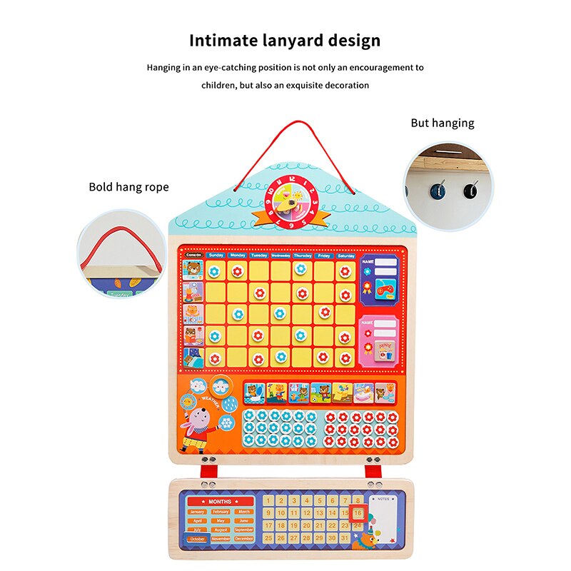 Reward Behavior Chart Educational Good Behavior Magnetic Chart Table For Kids Children Kindergarten