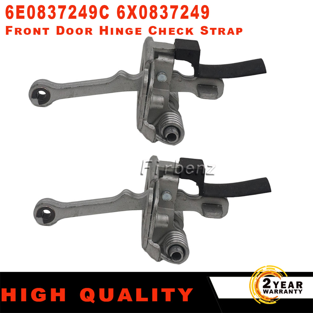 1/2 sztuk frontowe drzwi zawias sprawdź pasek 6E0837249C 6X0837249 dla siedziba Arosa 1997-2004 dla VW Lupo 1998-2005 6E0 837 249C