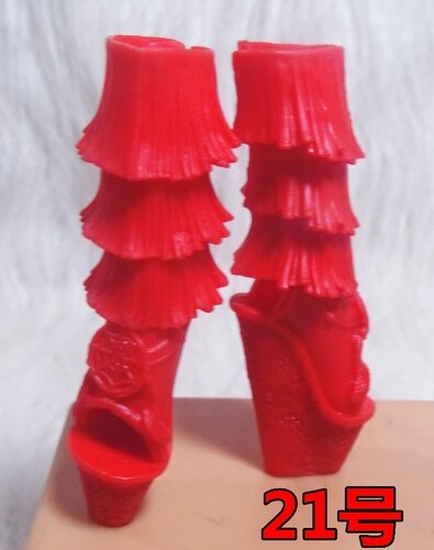 Boots shoes For Monster High Doll's Shoes Doll Boots Accessories girls toys: 21