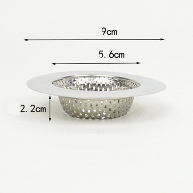 Rvs Spoelbak Zeef Keuken Riool Preventie Van Verstopping Afvoerputje Badkamer Zeef Puin Cleaner Voedsel Afval: B