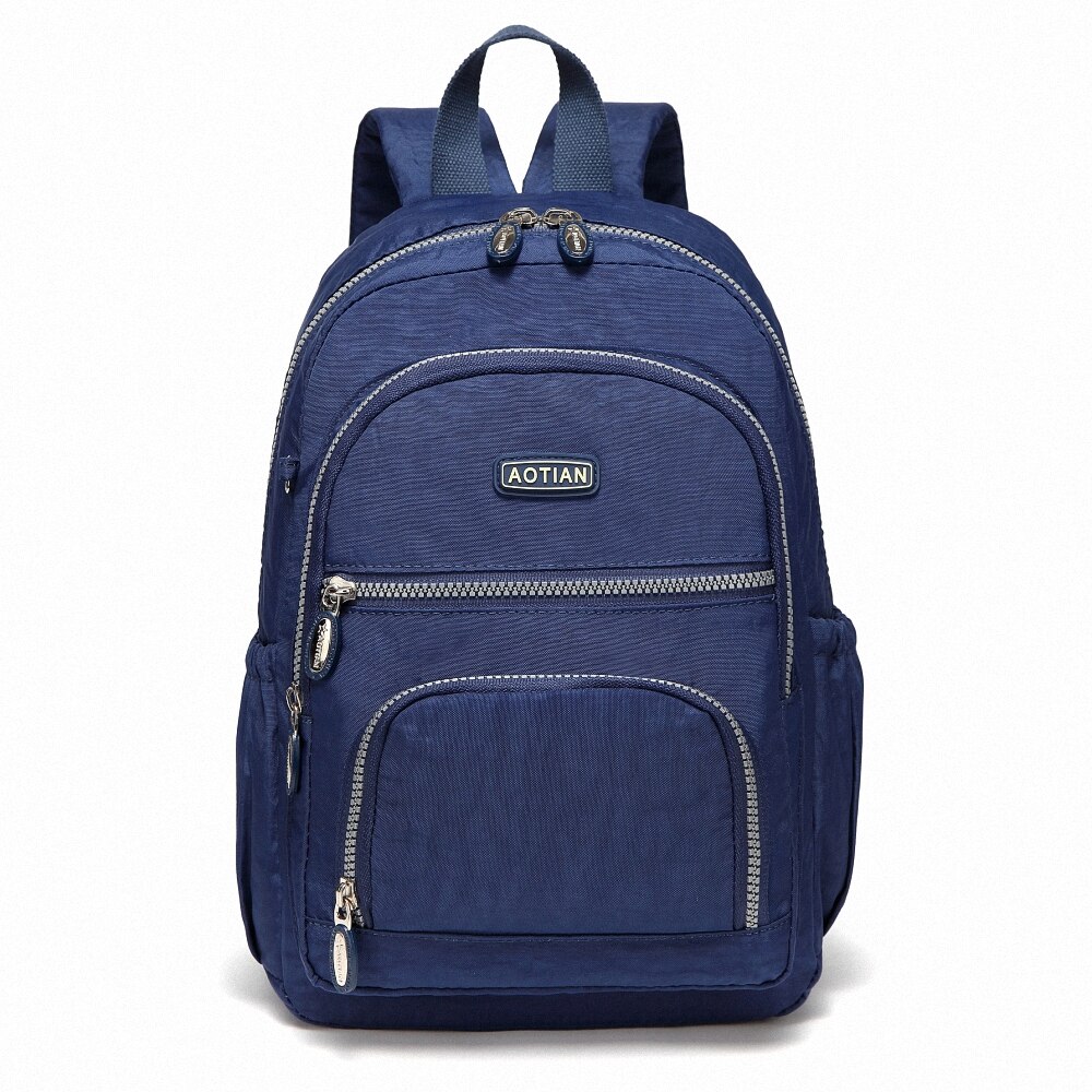 Sac de randonnée imperméable Durable de voyage de sac à dos léger de petit sac à dos de femmes pour des femmes et des filles: Blue