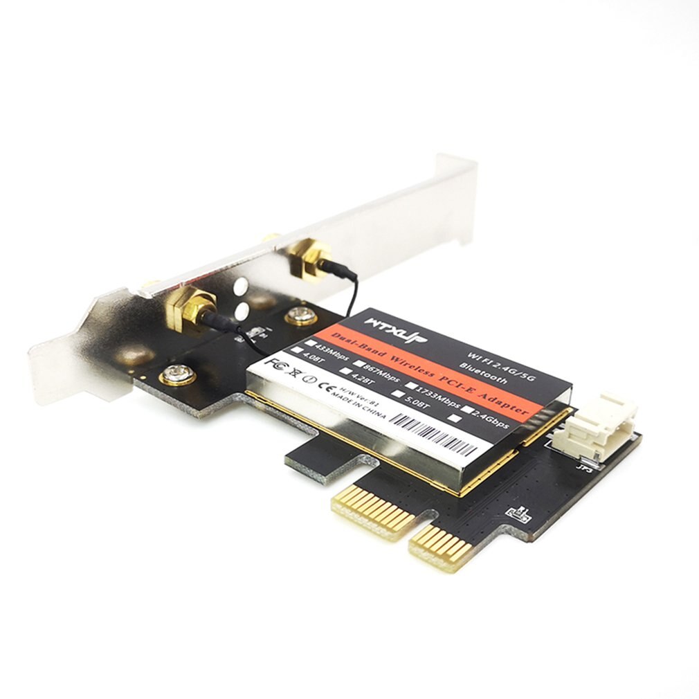 PCi Express 7260AC 2.4G / 5G Dual Band 867 Mbps Wireless PCI-E Wi-Fi Wireless 4.0 7260 WIFI CARD Desktop AC-7260 WLAN