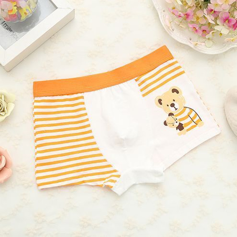 2 pz/lotto cotone ragazzi pugile bambini mutande carino bambini pugile bambini biancheria intima età 2-10 anni