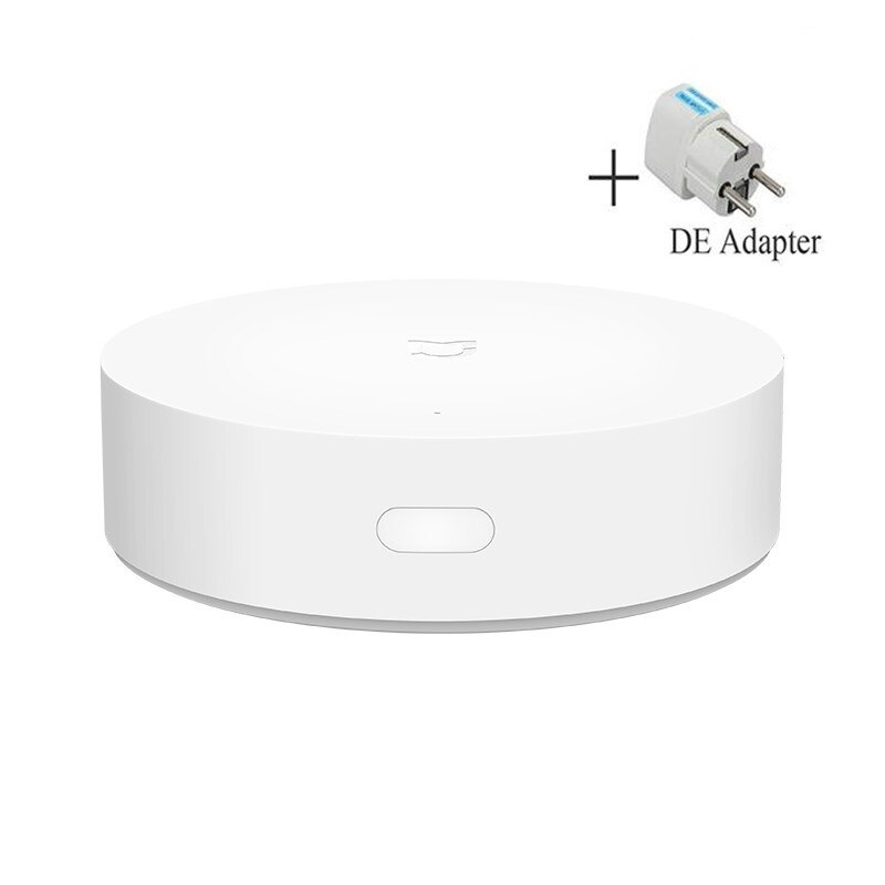 Original xiaomi mijia multi-mode gateway zigbee 3.0 wifi bluetooth mesh hub smart home hub arbejde med mi home app apple homekit: Tilføj eu-adapter