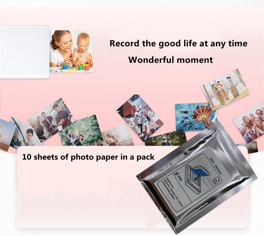Huawei Foto Papier 2X3 Zoll ZINK Papier für Huawei/Xiaomi/LG/Kanon Tragbare Drucker Tasche Foto Papier Mini Foto Papier
