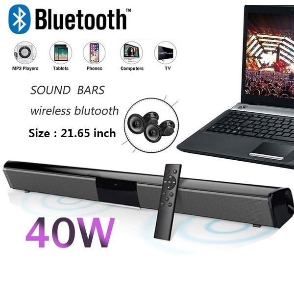 Draadloze Bluetooth Soundbar Speaker Tv Home Theater Soundbar Subwoofer
