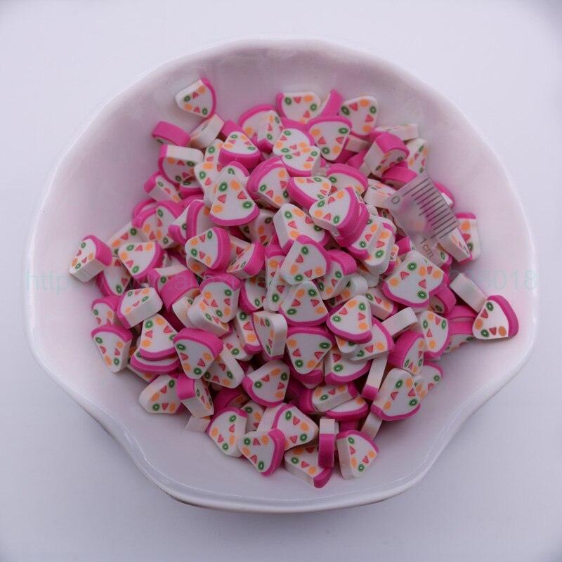 65g tamaño medio Fimo, rociadores de barro colorido para dulces para manualidades, DIY, decoración para scrapbook, relleno de barro cristalino: 2