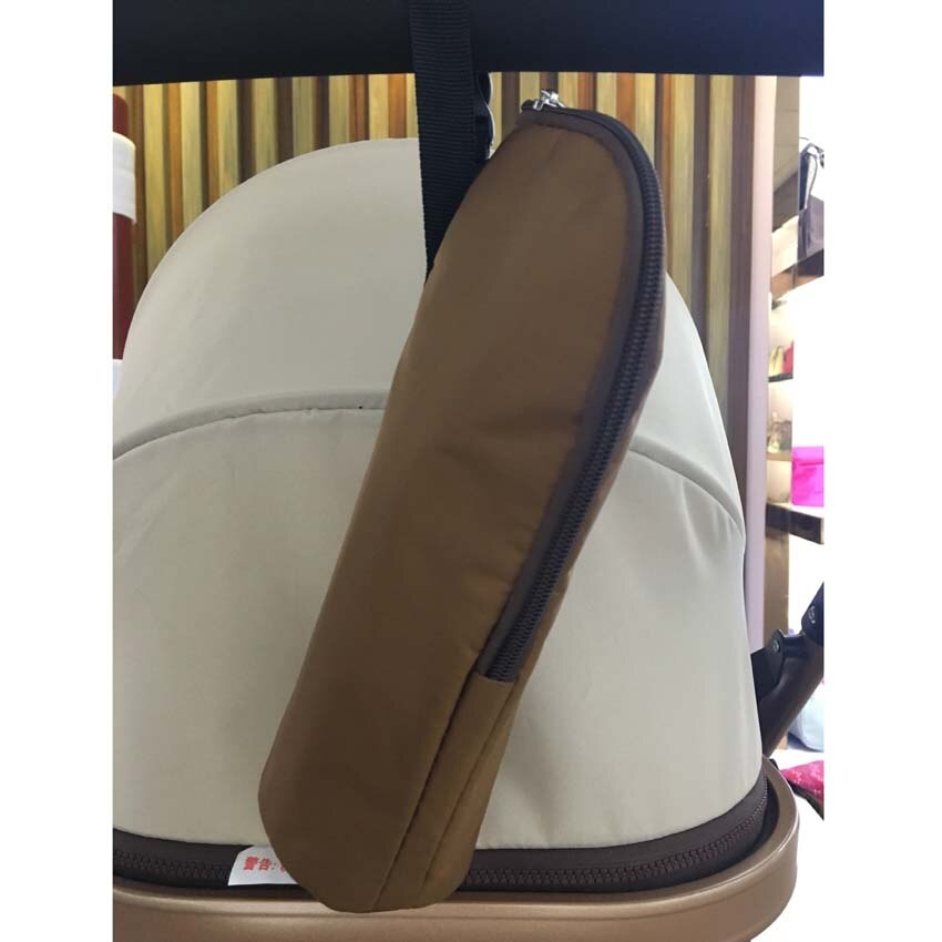Cubierta para biberón de bebé, bolsa de aislamiento térmico y preservación del frío, mantiene la temperatura, bolsa de aislamiento térmico: Brown