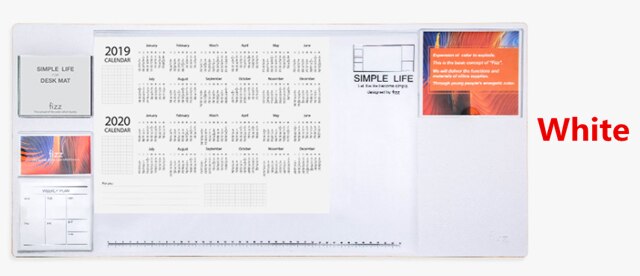 Xiaomi Fizz Multifunctional storage desk Pad Computer Mat Documents notes business card storage Mouse Pad for offices: Default Title
