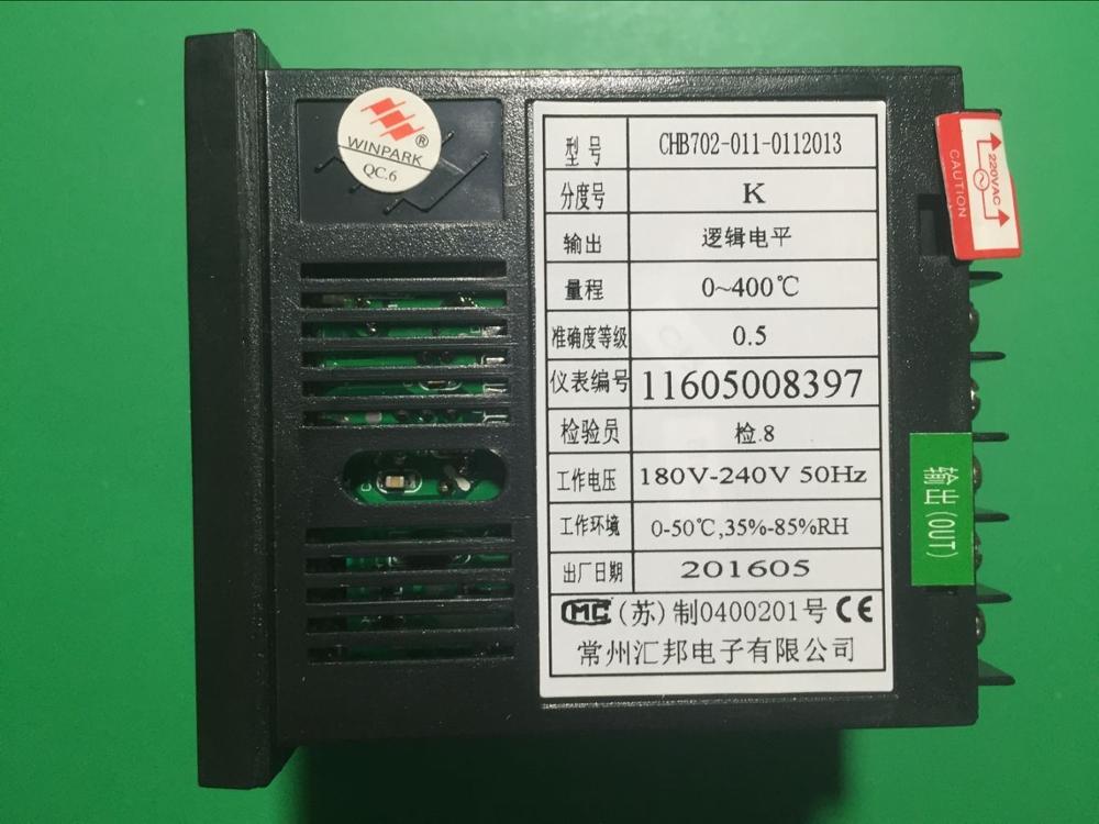 WINPARK Temperature controller CHB702-011-0112013 Hui Changzhou state temperature control table CHB702-021-0132013