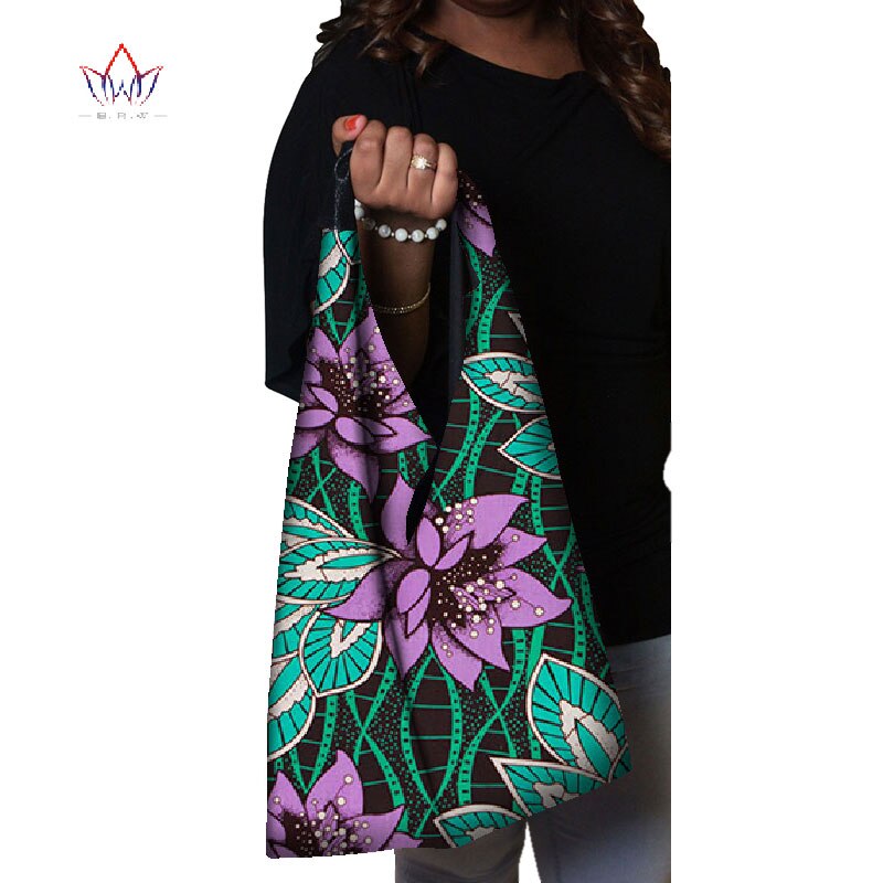 Bazin-sacs à main multi-couleurs pour femmes, sacoche Riche en tissu Jacquard 100% coton africain SP045: 7