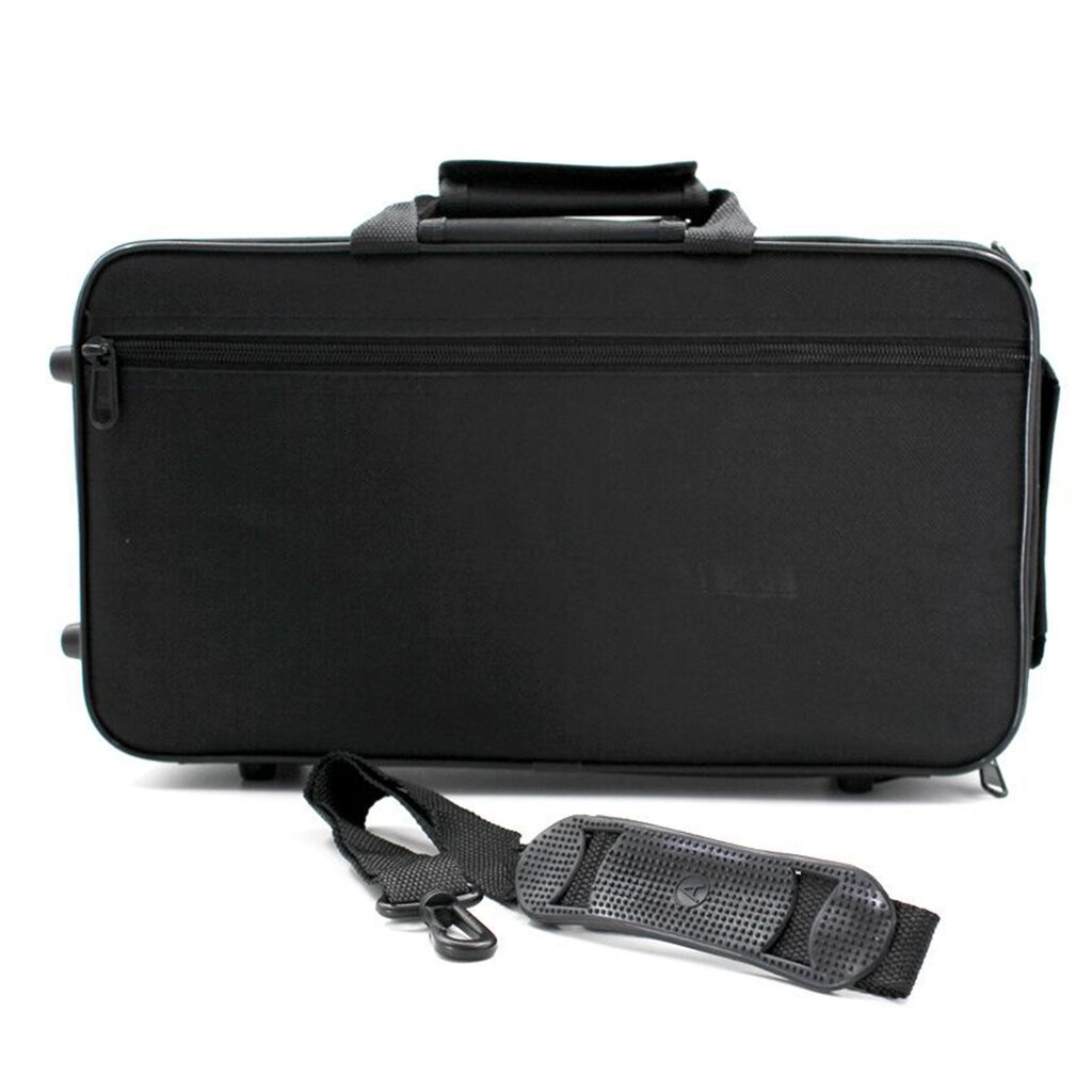 Estuche de almacenamiento para clarinete, bolsa de transporte para concierto, gruesa, acolchada, de tela Oxford, impermeable, b, plana, para estudiante, Oboe, trompeta, Correa dura