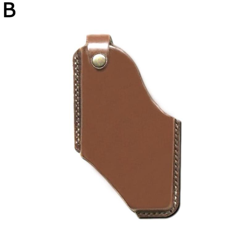 Di Cuoio dell'UNITÀ di elaborazione del Sacchetto Della Vita della Vita degli uomini di Sacchetto del Pacchetto Della Vita Del Telefono Divertente Sacchetto Della Cinghia del Pacchetto Uomini per Gli Uomini di Sacchetto Del Telefono: marrone