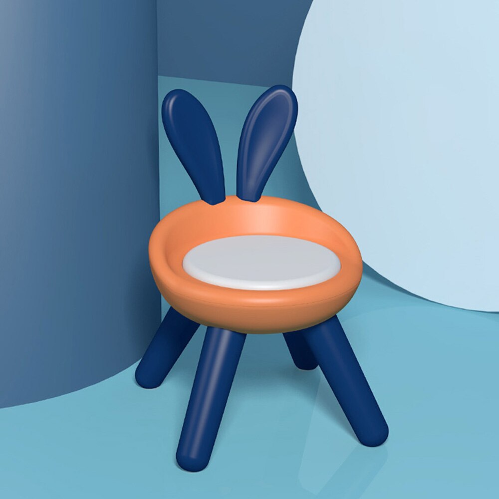 Chaise en plastique pour enfants dessin animé, avec et sans choix de musique, idéale pour l&#39;artisanat artistique, Snack temps, école à domicile, devoirs, pour enfants: blue with voice