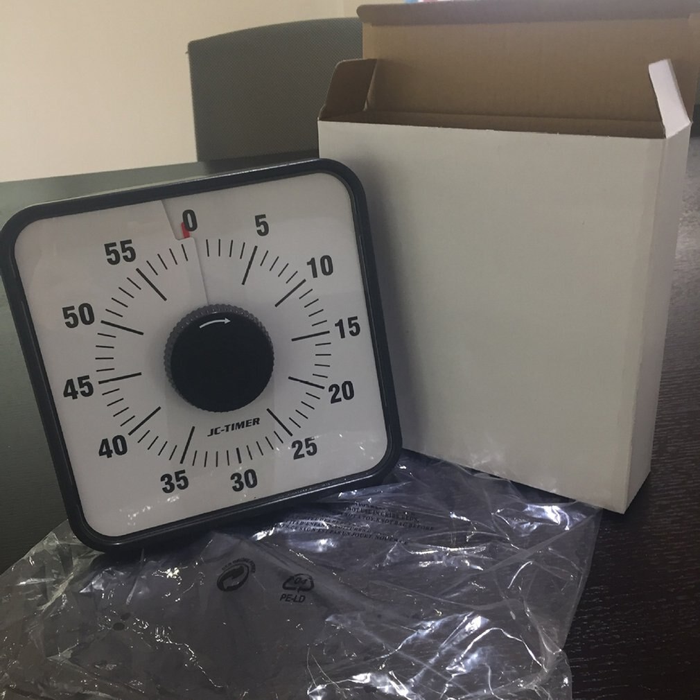 Timing alarm clock student learning time manager Reminder time Timer Manual machinery Kitchen timing beauty skin care