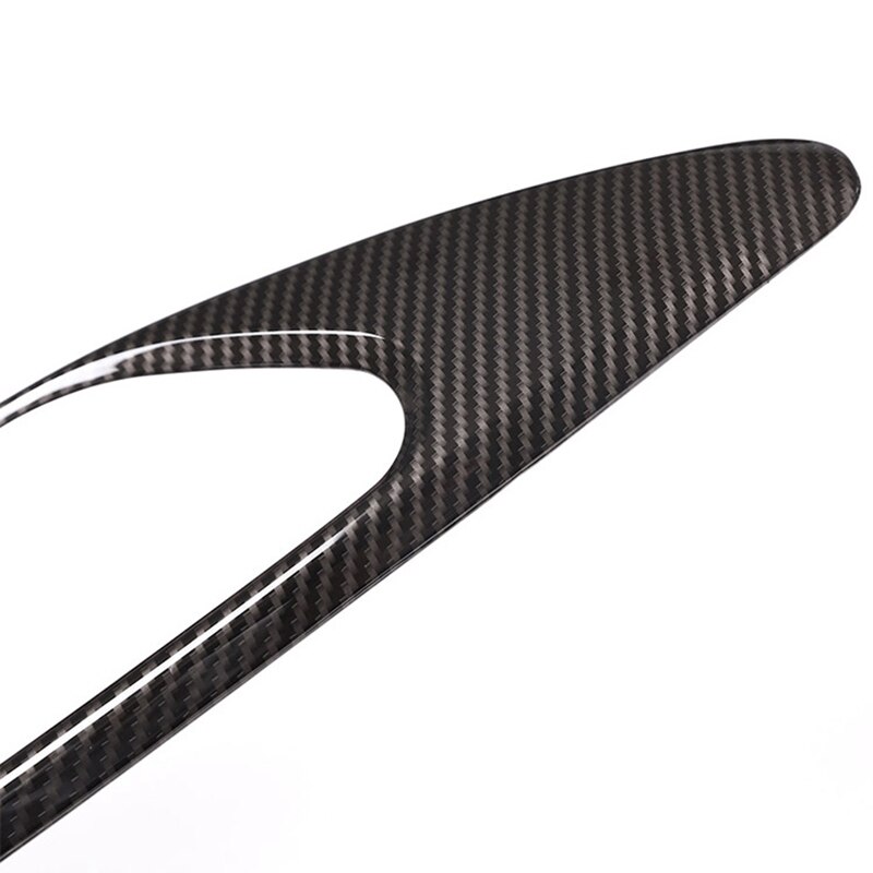 4 Stuks Carbon Fiber Stijl Abs Plastic Voor Alfa Romeo Giulia Chroom Interieur Deurklink Frame Cover trim Accessoires