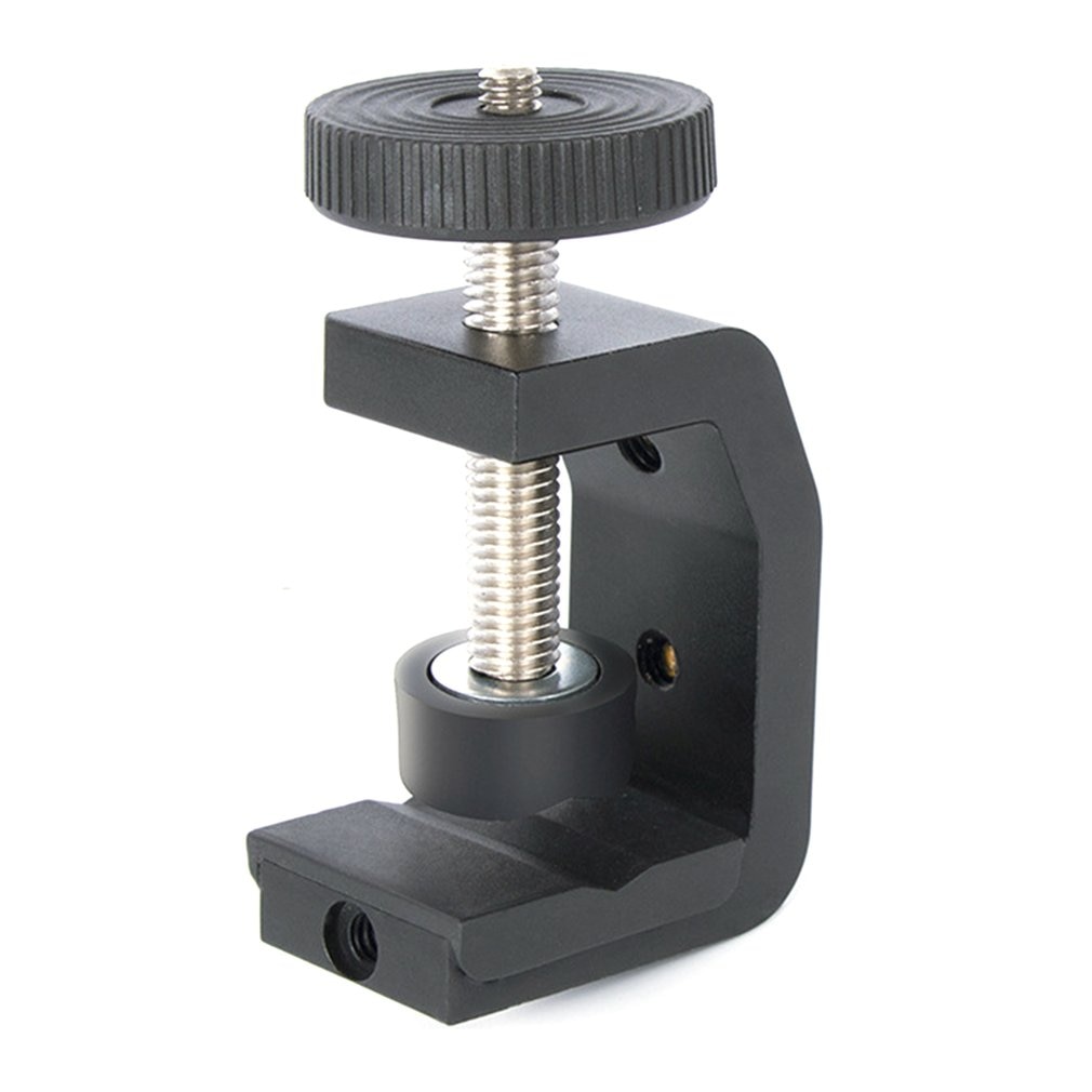 Desktop Universal Multifunction C-style Camera Screw clamp + 360 Degree Mini Ball Head 1/4" Screw Flash Speedlite