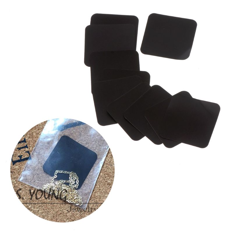 10Pcs Sieraden Anti-Aanslag Papier Tab Strips voor Zilverwerk Sieraden Bescherming