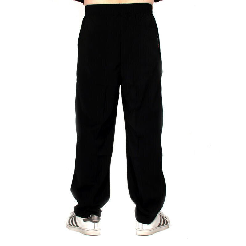 Pantalones estilo uniforme de Chef para hombre, sueltos, servicio de comida, Ropa de Trabajo, Color sólido, Cocina, Restaurante, uniformes, pantalones de cocinero para hombre, pantalones de Chef