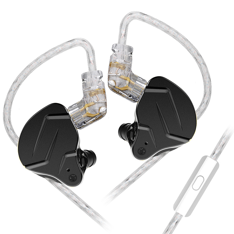 KZ ZSN PRO X 1BA 1DD Hybrid Drive HIFI Metal In Ear Earphone Sport Noise Cancelling Earbud Headset KZ ZAX ZSX AS16 ZSNPROX: WHITE