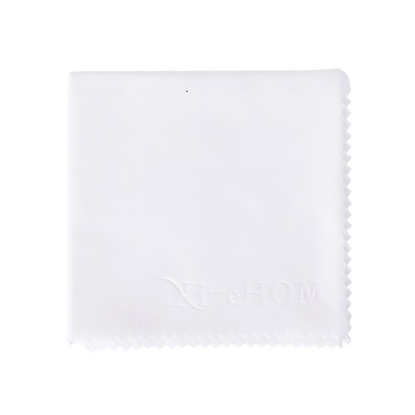 XizeHOM 30*30 cm/2 Stck groß Mikrofaser Reinigung Tücher Kamera Objektiv Auge/Gläser GPS/Computer sauber Wischen Kleidung Reiniger: Weiß