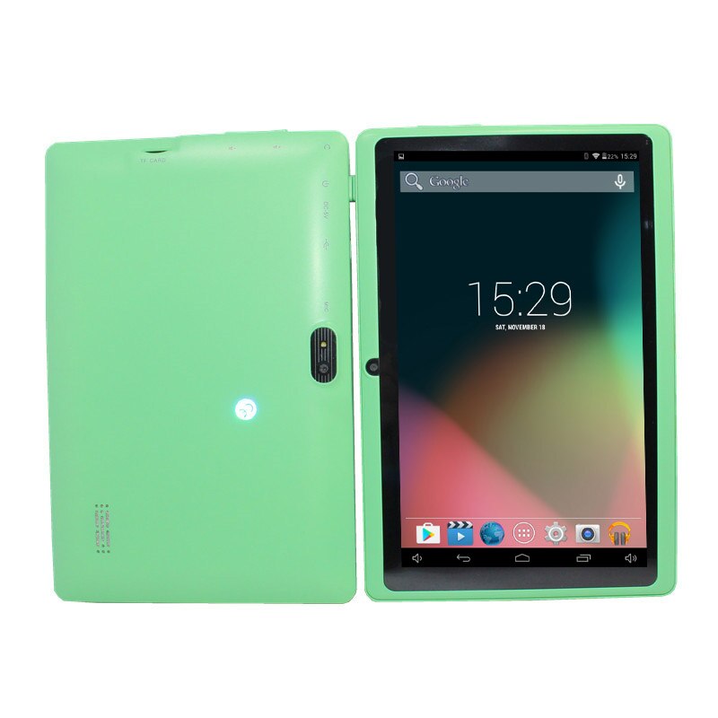 ¡Novedad! 1pc tableta de tableta de 7 pulgadas 4GB ROM Android 4,4 Quad Core para Q88 cojín para niños: 9