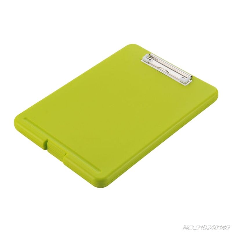 A4 plastic opbergklemmen, dossierdozen, documenten, mappen, klemborden, schrijfblokken, kantoorbenodigdheden  n25 20: Rood