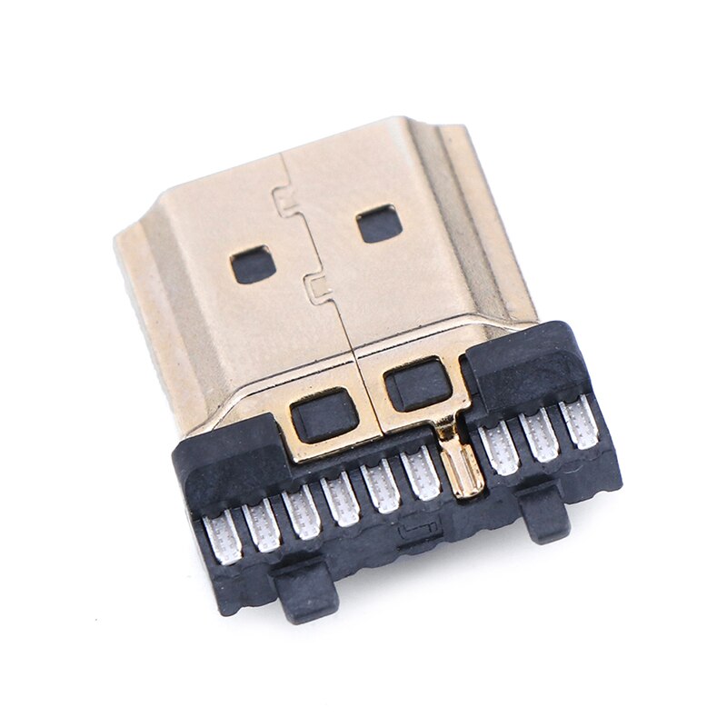 Terminales de transferencia de conector macho HDMI de con caja