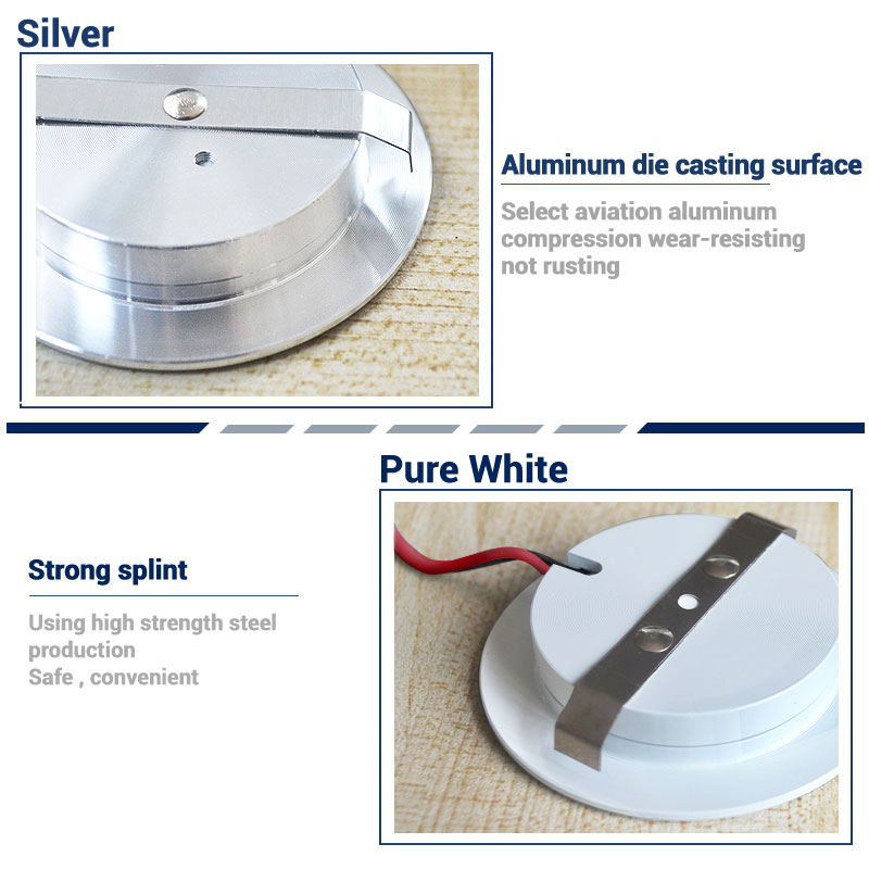 Mini Downlight LED 12V Ultra-mince 3W 5W 7W intégré petit projecteur plafond cuisine salle de bains miroir phares intégré projecteur