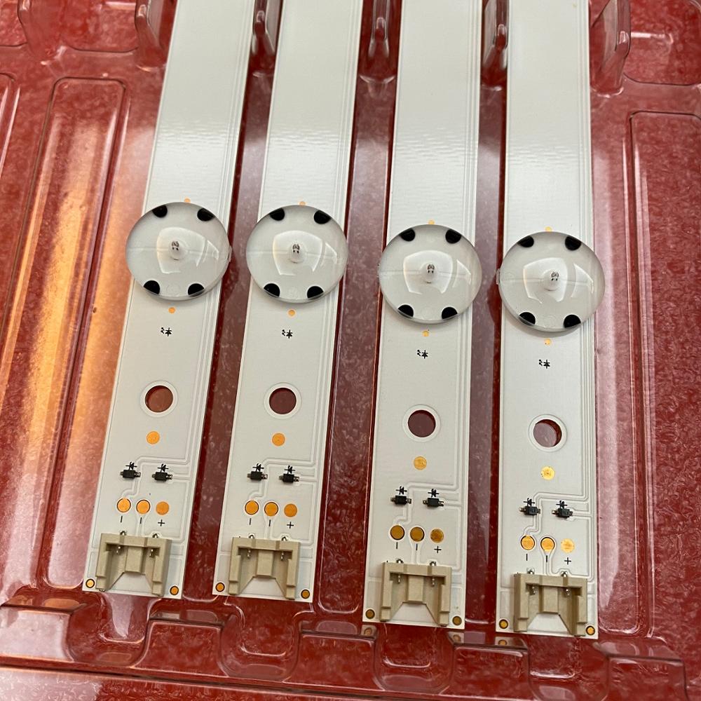 Kit De Bandes LED Pour Téléviseurs LG 49" (modèles 49LH570V, 49UH610V, Etc.) - 8 Pièces, Tension 3-8V, Longueur Totale 978 Mm