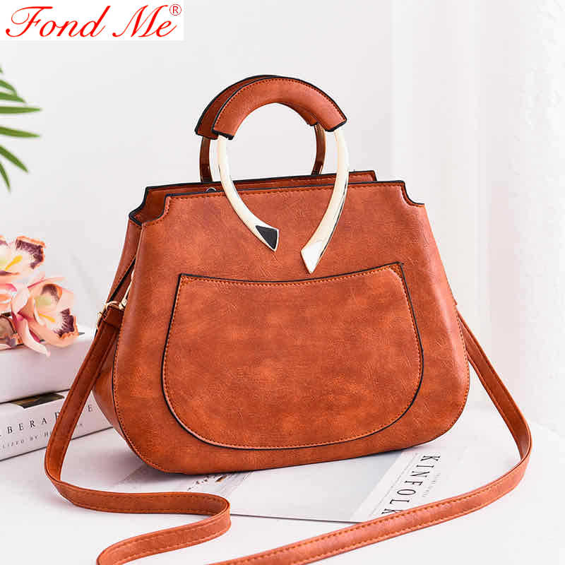 Sac bandoulière Portable nouvelle: Marron