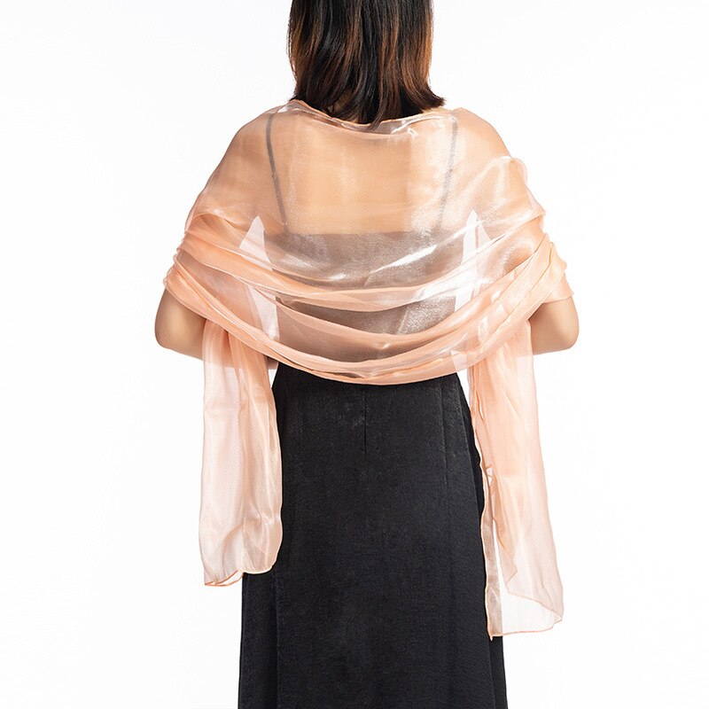 Bryllup sjaler og vikler 170*70 mørkegrå fest aftenkjole bryllup wrap bolero cape sjal ren farve langt tørklæde: Som billede