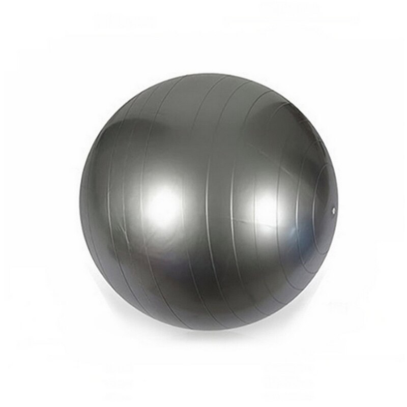 65cm eksplosjonssikre yogaballer yoga fitness treningsball anti-burst pilates balanse sport fitball: Grå