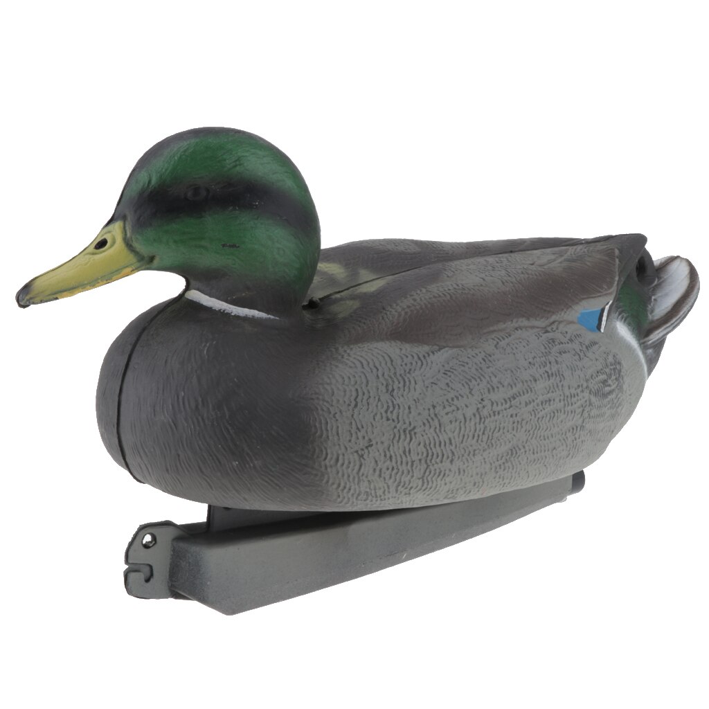 Duck Decoy, Lifelike Drake, Garden Yard Scarer, Lawn Ornaments, Floating Decoy, Hollow Body, Lightweight, Can be used anywhere
