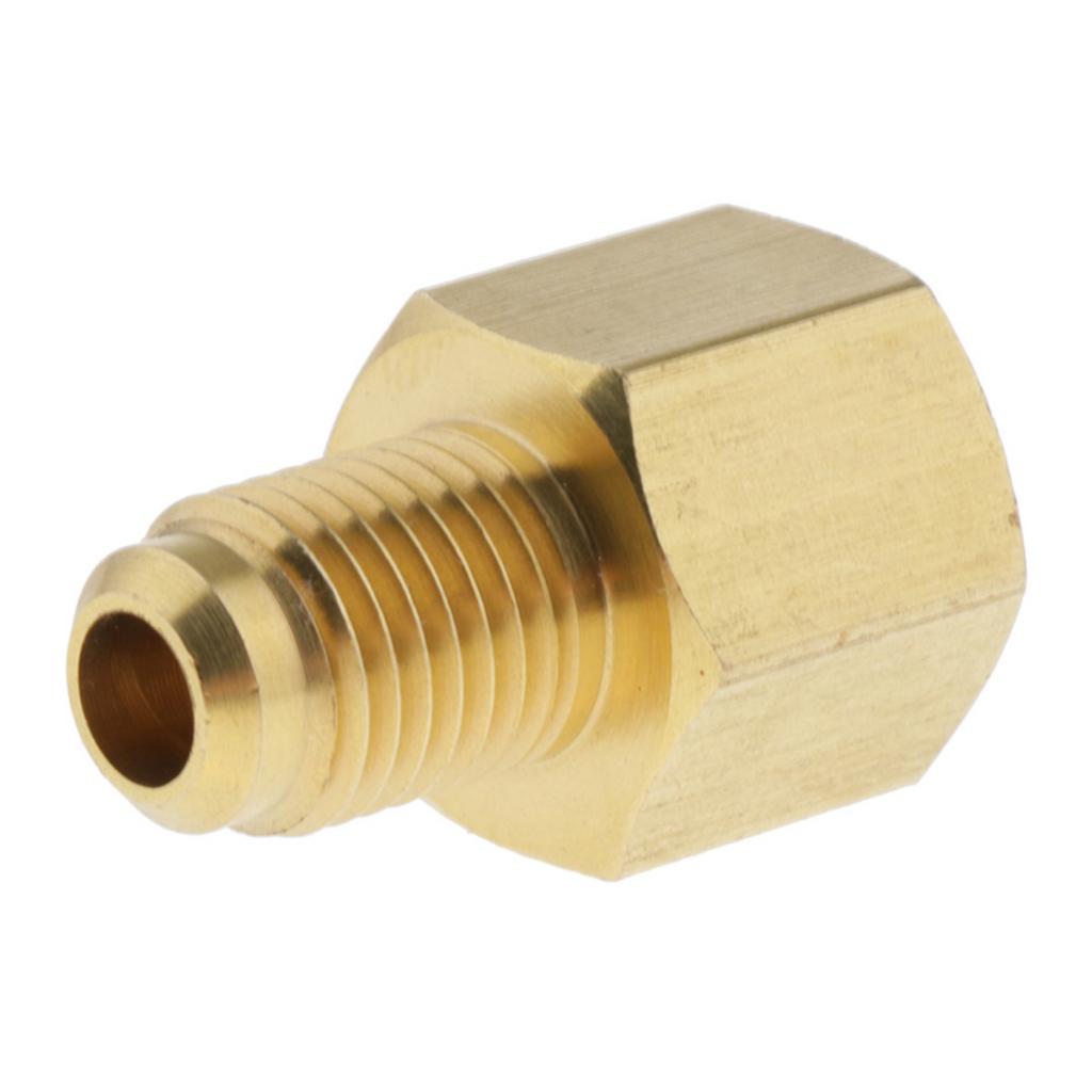 Brass Support 1/4'' SAE AG To G1/4'' IG Nitrogen Regulator Adapter Fittings