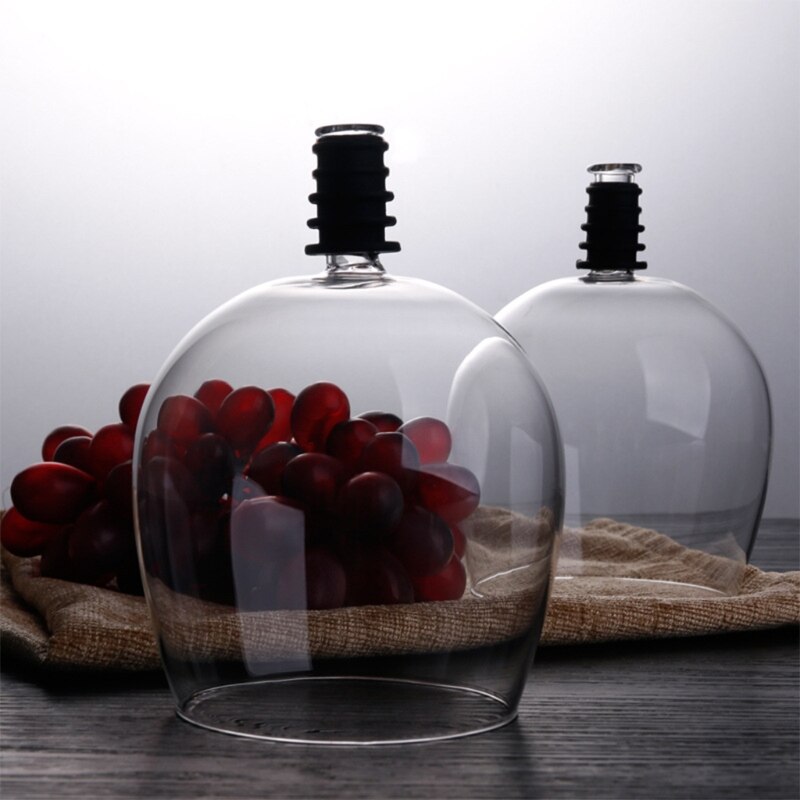 Wine Glass Topper,Glass That Inserts into Your Wine Bottle,The red Wine glass to drink straight from the bottle